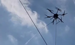 Aerial Fire Hose Spray Module